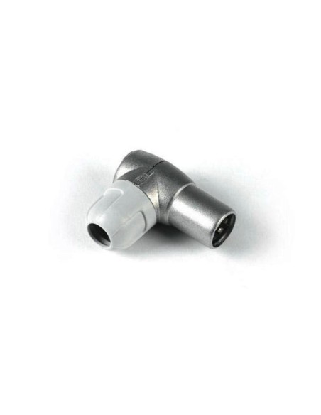 Connettore maschio salvaspazio 90°  professionaleTeleves per cavi TV 6,8 mm