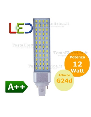 Lampada led G24  2 pin Pro FL D 12W 220V NG