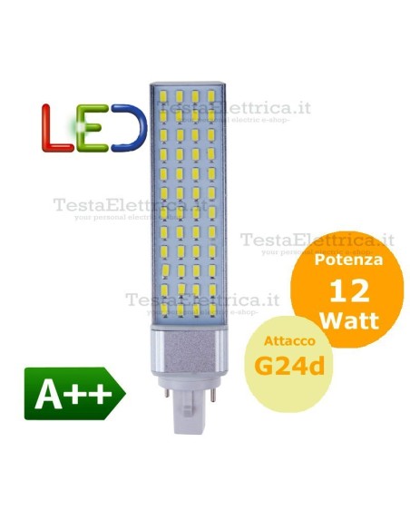 Lampada led G24  2 pin Pro FL D 12W 220V NG
