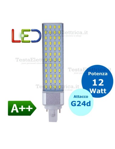 Lampada led G24  2 pin Pro FL D 12W 220V NG