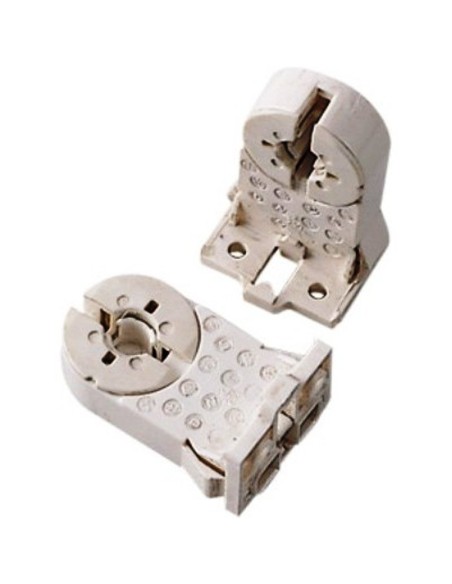 Portalampada per fluorescenti lineari G13 (1 Pezzo)