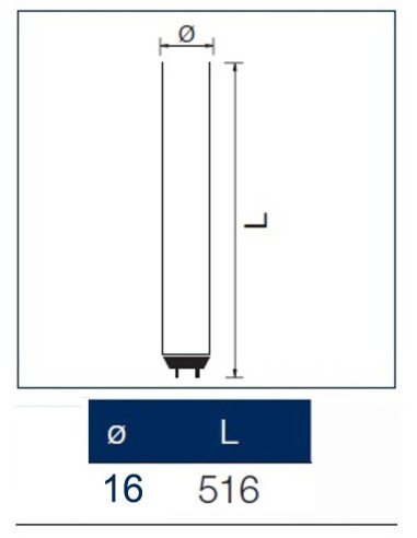 Neon T5 55 cm 14 watt 