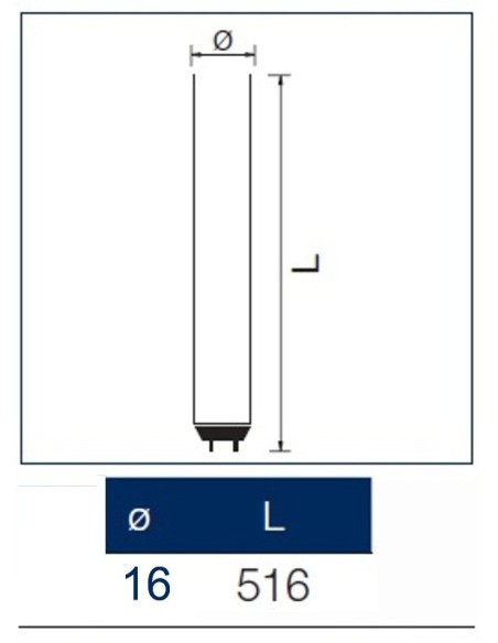 Neon T5 55 cm 14 watt 