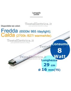 Neon T5 29 cm 8 watt 