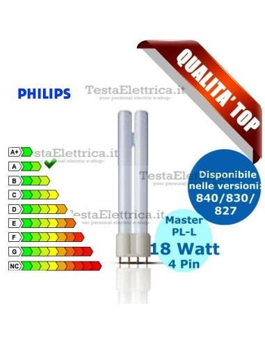 Lampada al Neon PL-L 18W 4P Master Philips