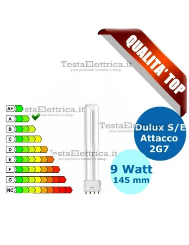 Lampada al Neon Dulux S/E 9W/840 4P Marino Cristal