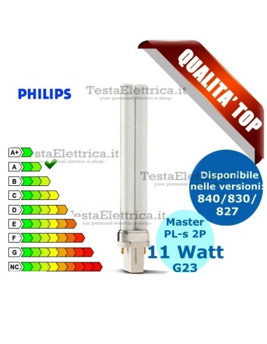 Lampada al Neon PL-s 11W 2P Master Philips