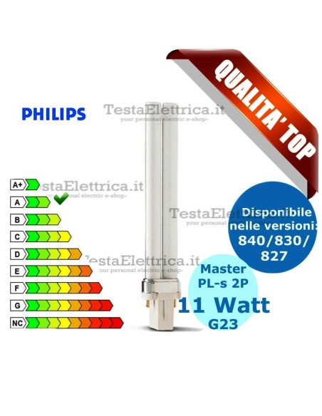 Lampada al Neon PL-s 11W 2P Master Philips