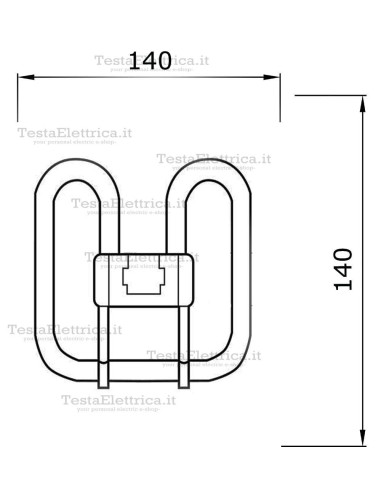 Lampada 2d 21w GR10q 4 pin Gemini