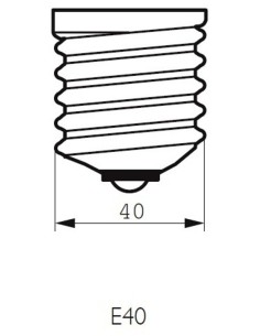 Lampada a Ioduri Metallici 400W/645 E40 MASTER HPI-T Plus Philips 2