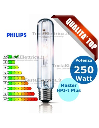 Lampada a Ioduri Metallici 250W/645 E40 MASTER HPI-T Plus Philips