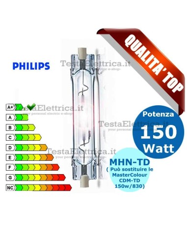 Lampada a Ioduri Metallici 150W/730 MHN-TD  Philips