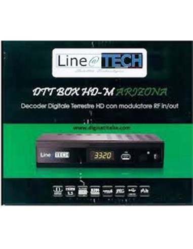 Decoder Digitale Terrestre HD modulatore Arizona lineatech