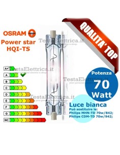 Lampada a Ioduri Metallici 70W/NDL Powerstar HQI-TS  Excellence Osram