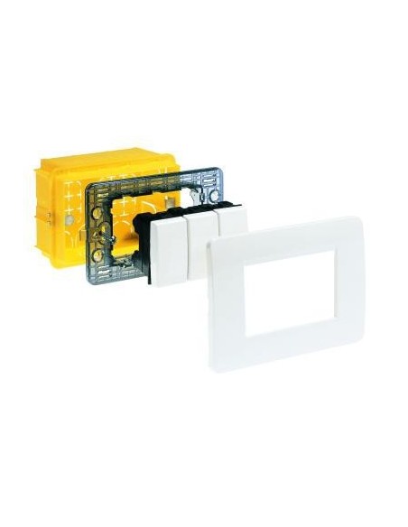 Scatola da incasso portafrutti 3 moduli 503E bticino 