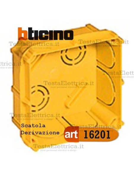 Scatola da incasso derivazione 16201 Bticino 