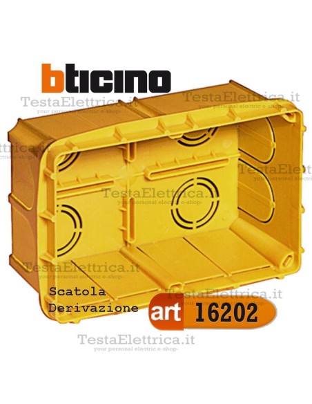 Scatola da incasso derivazione 16202 Bticino 