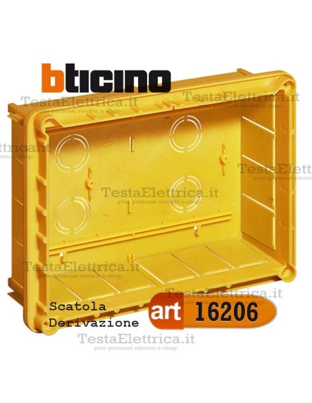 Scatola da incasso derivazione 16206 Bticino 