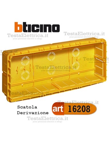 Scatola da incasso derivazione 16207 Bticino 