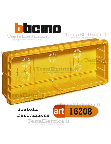 Scatola da incasso derivazione 16207 Bticino 