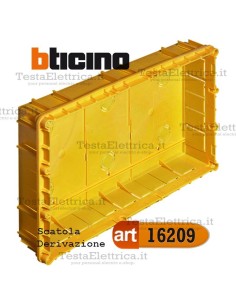 Scatola da incasso derivazione 16209 Bticino 
