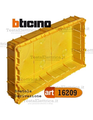 Scatola da incasso derivazione 16209 Bticino 