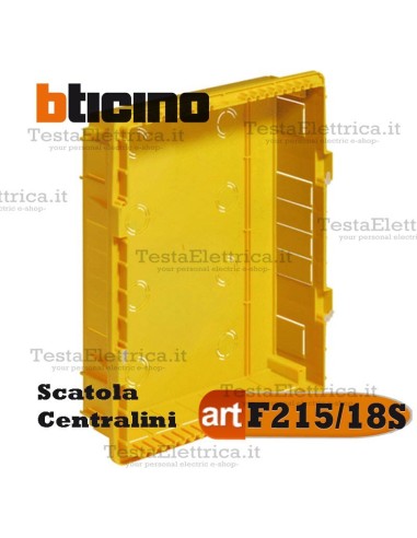 Scatola F215/18s da incasso per centralini art. F215/18D Bticino 