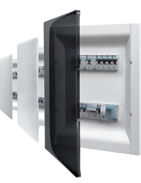 Centralino serie Space  Bianco F315PB8  8 moduli din per cassette incasso Bticino 