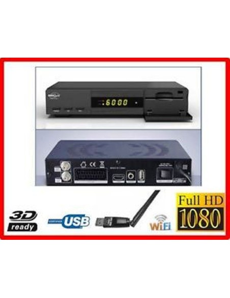 Decoder Satellitare FULL HD  WI-Fi Linux HK540 BEWARE 