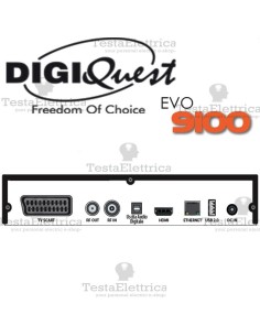 Decoder Digitale Terrestre FULL HD con lettore scheda DigiQuest 2