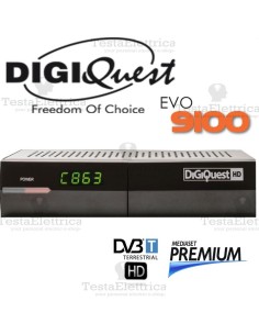 Decoder Digitale Terrestre FULL HD con lettore scheda DigiQuest