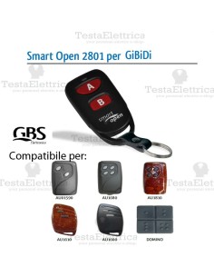 Telecomando compatibile Faak Smart Open 2801 Gbs 