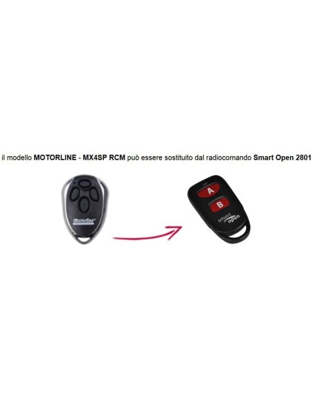 Telecomando compatibile Key Smart Open 2801 Gbs 