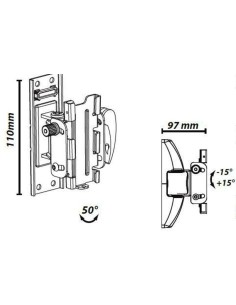 STAFFA 23 - 37 Pollici GUM Gbs 2