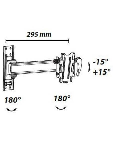 Staffa 23 - 37 Pollici GUM Gbs