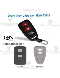 Telecomando compatibile Puyol Smart Open 2801 Gbs 