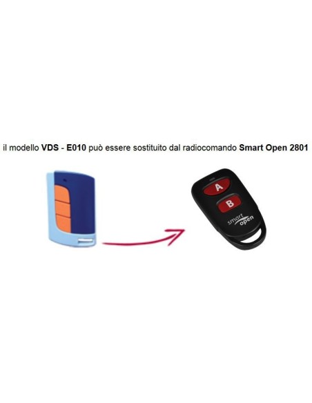 Telecomando compatibile SKYMASTERS mart Open 2801 Gbs 