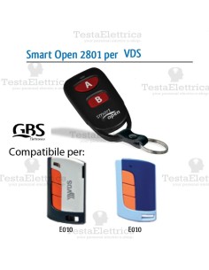 Telecomando compatibile SKYMASTERS mart Open 2801 Gbs 