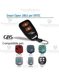 Telecomando compatibile VDS smart Open 2801 Gbs 
