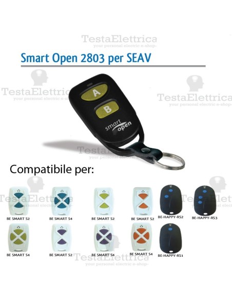 Telecomando compatibile SEAV smart Open 2803 Gbs 
