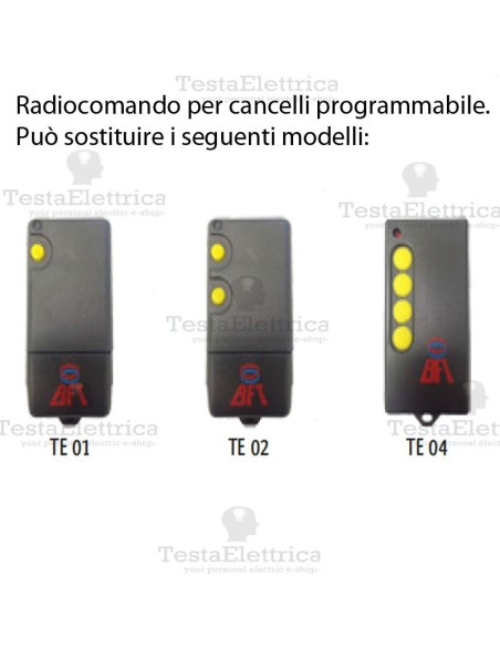 Telecomando compatibile BFT smart Open 2804 Gbs 