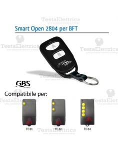 Telecomando compatibile BFT smart Open 2804 Gbs 