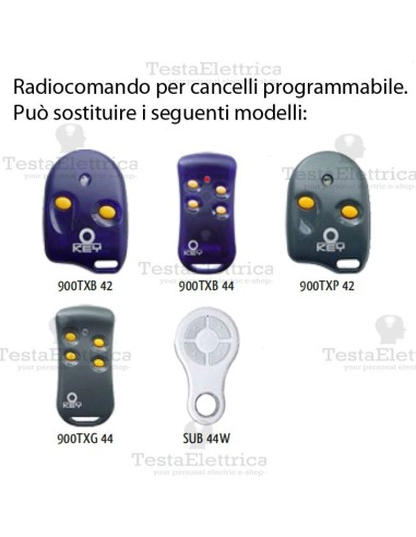 Telecomando compatibile FAAC smart Open 2804 Gbs 