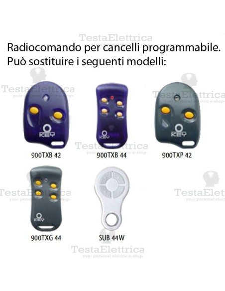 Telecomando compatibile FAAC smart Open 2804 Gbs 