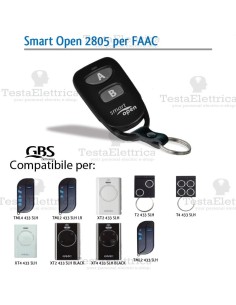 Telecomando compatibile KEY smart Open 2804 Gbs 