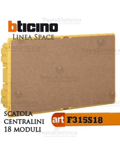 Scatola  F315S18  incasso per centralini 18 moduli linea Space Bticino 
