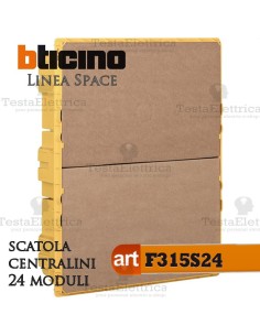 Scatola  F315S24  incasso per centralini 24 moduli linea Space Bticino 
