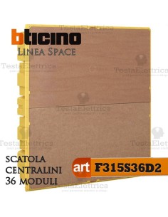 Scatola  F315S24  incasso per centralini 24 moduli linea Space Bticino 