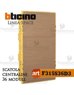 Scatola  F315S36D2 incasso per centralini 36 moduli linea Space Bticino 