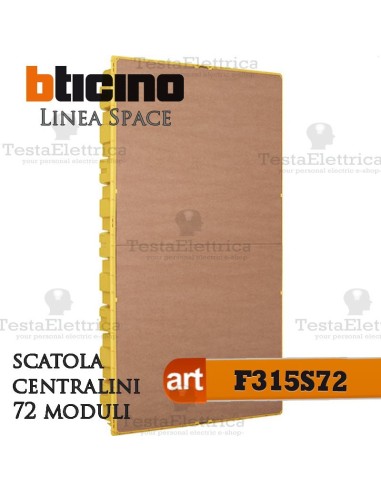 Scatola  F315S54 incasso per centralini 54 moduli linea Space Bticino 